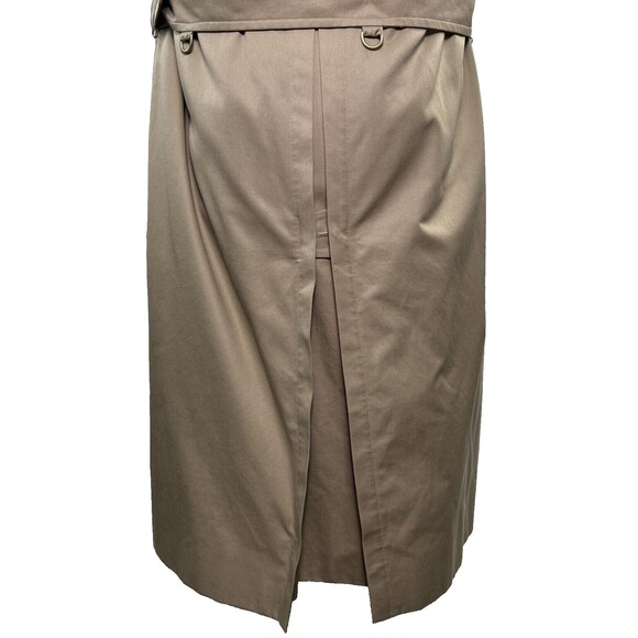 Burberrys of London Trench Coat Beige with Removable Liner Sz 44 Long - Picture 5 of 16